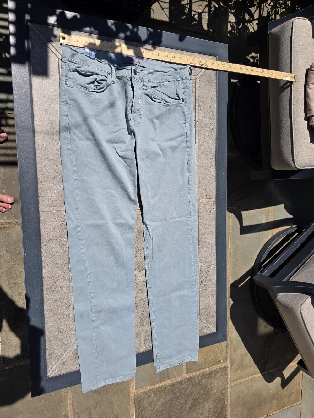 Joe's Jeans Men's Pants Sage Green Size 34 Premium Cotton Lyocell